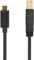Monoprice USB 3.0 Type-C to Type-B Cable - 4 Feet