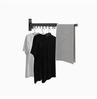 ($89) BENOSS Wall Mounted Clothes Hanger