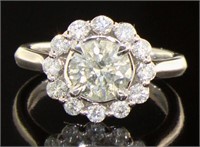 14kt Gold 1.86 ct Round Brilliant Diamond Ring