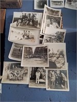 Group of black & white photographs