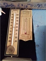 To vintage thermometers