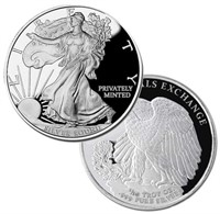 1/10 Ounce Walking Liberty .999 Fine Silver Coin