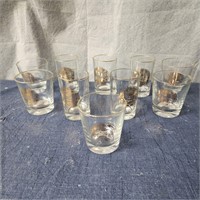 10 SEAL OF OHIO GLASSES