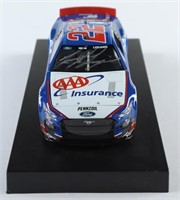 Autographed Joey Logan NASCAR Car