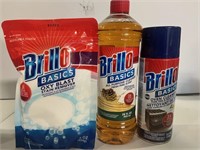 BRILLO Cleaning Items See Description x3