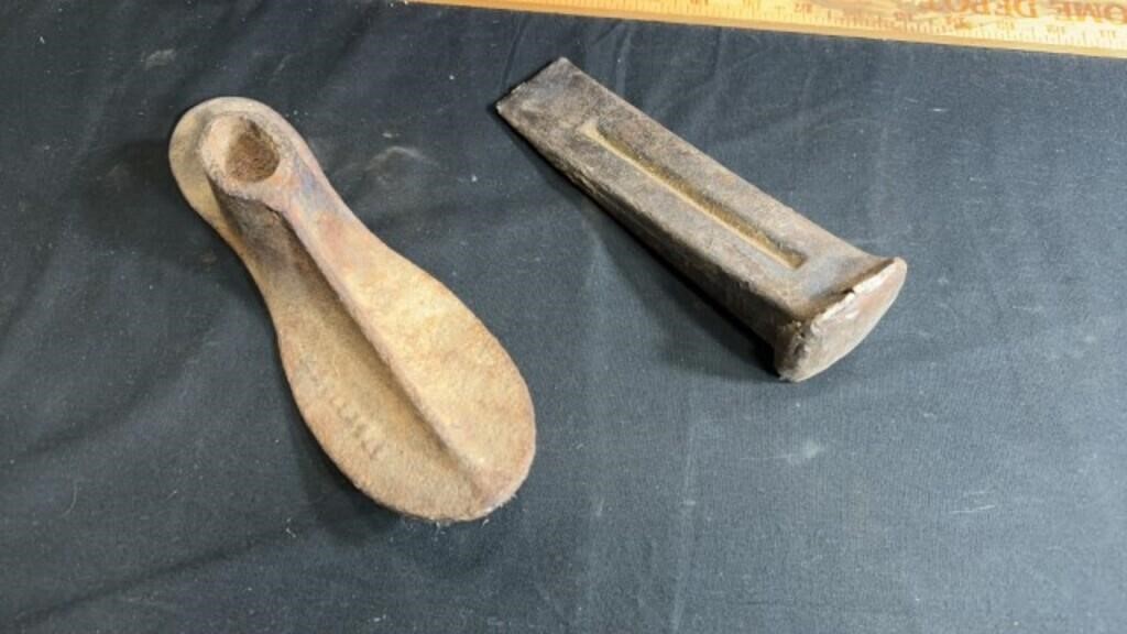 Wedge and shoe form