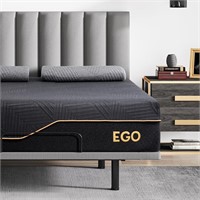 EGOHOME 14 Foam Mattress  54x75x14  Black