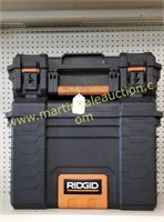 Ridgid Rolling Stacking Tool Boxes - Plastic