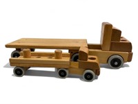 Vintage wood kids Truck Transportation Vehicle