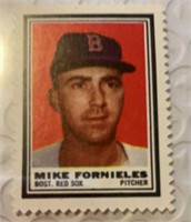 1962 Topps Stamp Mike Fornieles