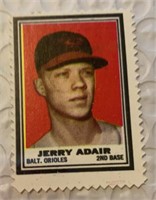 1962 Topps Stamp Jerry Adair