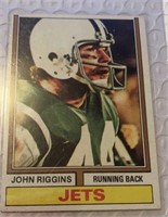 1974 Topps John Riggins - Hall Of Famer