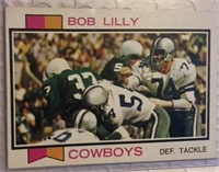 1973 Topps Bob Lilly - Hall Of Famer