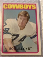 1972 Topps Bob Lilly - Cowboys Hall of Famer