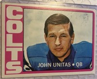 1972 Johnny Unitas - Colts - Hall Of Famer