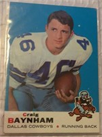 1969 Dallas Cowboys Craig Baynham