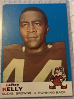 1969 Topps LeRoy Kelly - Browns Hall Of Famer