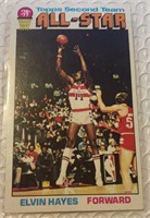 1976 Topps Basketball Elvin Hayes - All Star - HOF