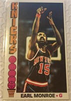 1976 Topps Basketball - Earl Monroe - HOF