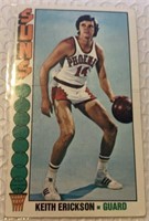 1976 Topps Basketball Suns - Keith Erickson