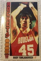 1976 Topps Basketball Rudy Tomjonovich