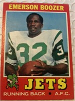 1971 Topps Football - Jets - Emerson Boozer  73