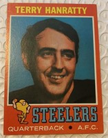 1971 Topps Football - Steelers -Terry Hanratty  30