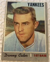 1970 Topps -Yankees -Danny Cater  437