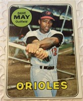 1969 Topps - Orioles - Dave May  113