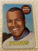 1969 Topps - Pilots - Tommie Davis