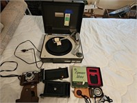 GE Record Player- Kodak Signet4 40 Camera- GE