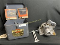Vintage Black & Decker 6" Electric Saw Aluminum