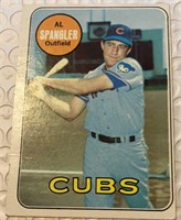 1969 Topps - Cubs - Al Spangler  268