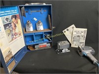 Vintage GE Portable Power Tool Kit - Aluminum