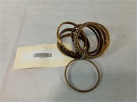 Brass Metal Bangles Set