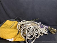 Approx 100ft x 1/2" Rope w Klein Cable Puller