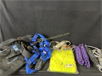 Safety Harness, Lanyard & Vest w Carry Bag