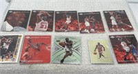 Group of 10 Michael Jordan Basketball Cards