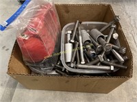 Assortment Of Large Hardware - Nuts, Bolts, Etc