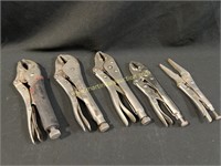 Group of Locking Pliers