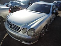 2003 Mercedes Cl-Class WDBPJ75J43A032064 Silver