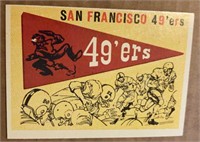 1959 Topps Team Card 49ers #111