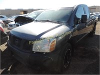 2007 Nissan Titan 1N6AA06A67N208718 Green