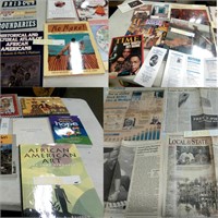 Assorted Vintage Books, Booklets and Newspapers