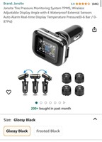 Jansite Tire Pressure Monitoring System TPMS