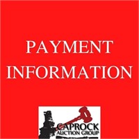 PAYMENT INFORMATION