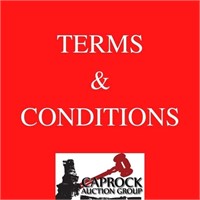 TERMS AND CONDITIONS