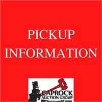 PICKUP INFORMATION