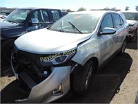 2019 Chevrolet Equinox 2GNAXKEV3K6289604 Silver