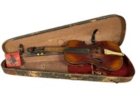 Antique Violin In Case